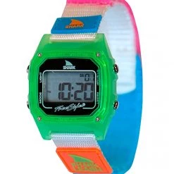 Freestyle Shark Leash Digital Display Japanese Quartz White Watch (10027026) Watches