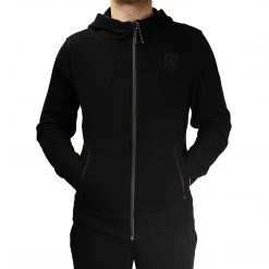 Puma Ferrari Hoodie Hooded Sweat Jacket - Black (Mens)