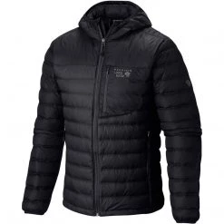 Mens Mountain Hardwear Dynotherm Down Hooded Jacket - Men's