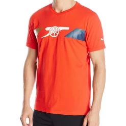 Puma AFC Fan Cannon Tee - High Risk Red - Mens