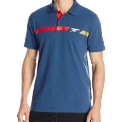 Puma AFC Arsenal Cannon Fan Polo Shirt - Dark Denim - Mens