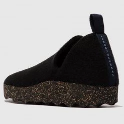 Mens Asportuguesas Men SHOES ROUND TOE MULES COME - BLACK