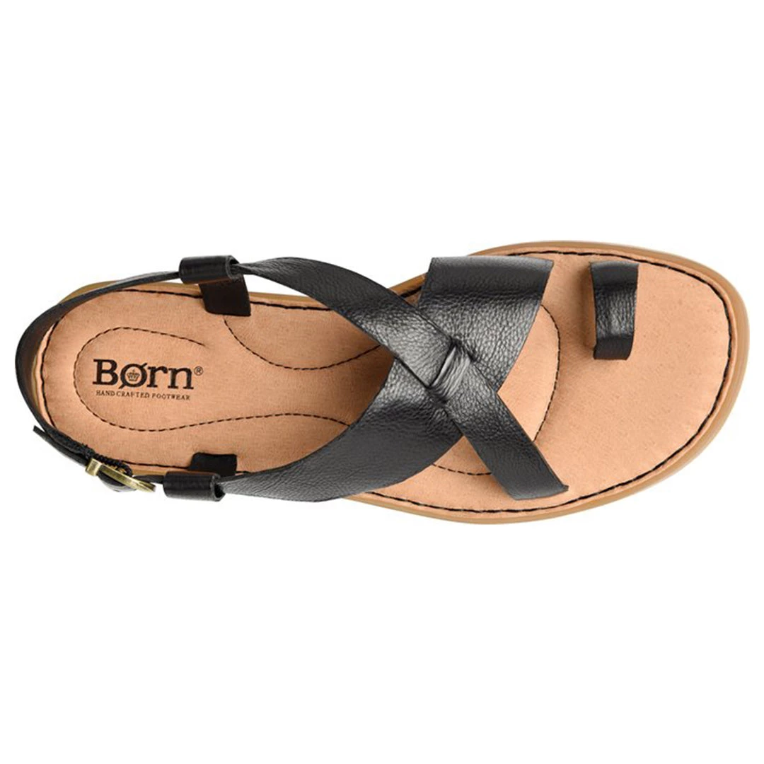 Born Women's INYA Sandal - Black 2 Born Women's INYA Sandal - Black