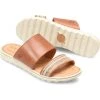 Born Women's SHORE SANDALS - Brown Cognac