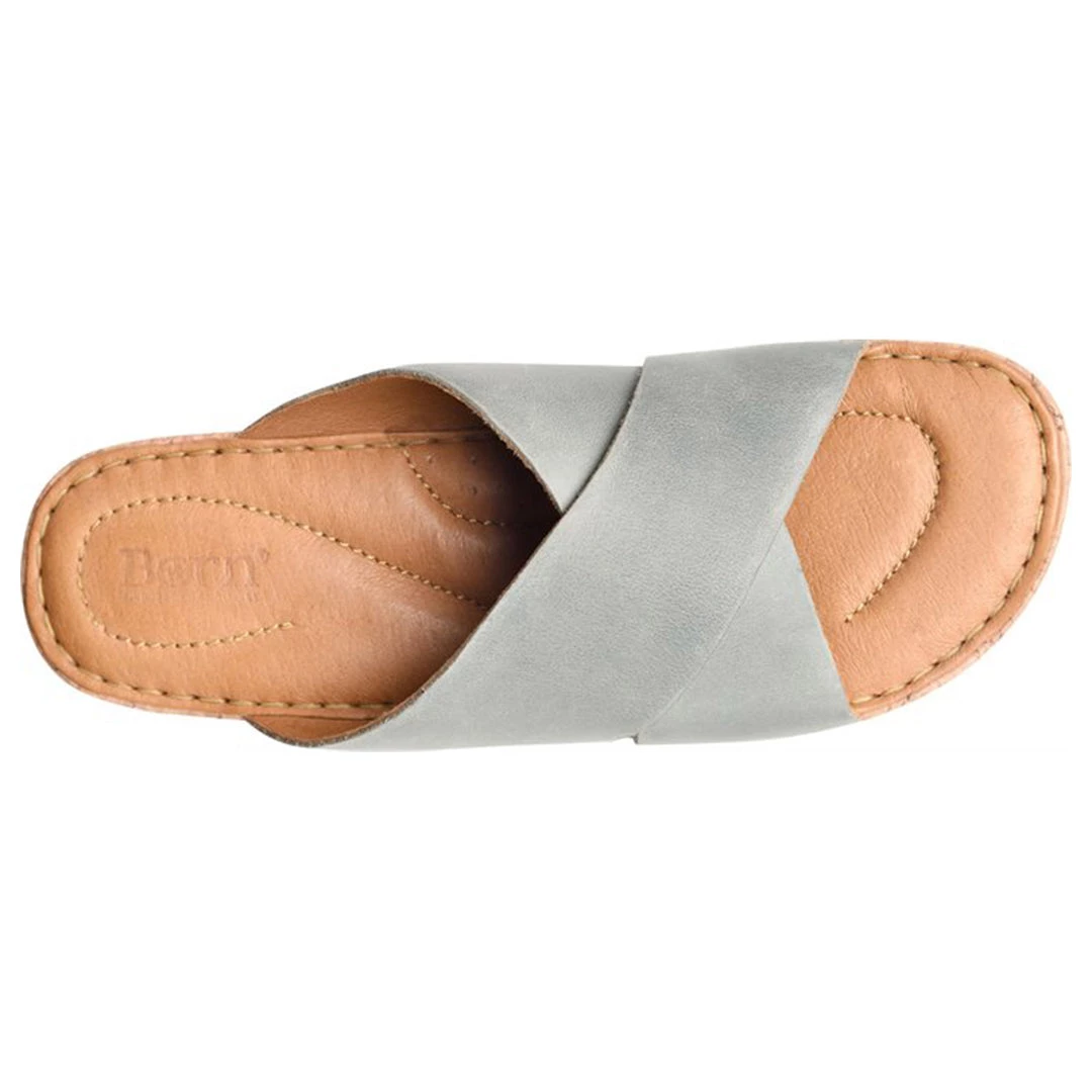 Born Women's LOLA Sandal - Lt Blue Sky (blue) 3 Born Women's LOLA Sandal - Lt Blue Sky (blue)