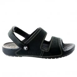 Crocs Yukon Two-Strap Sandal - Mahogony/Mahogony - Mens