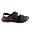 Crocs Yukon Two-Strap Sandal - Mahogony/Mahogony - Mens
