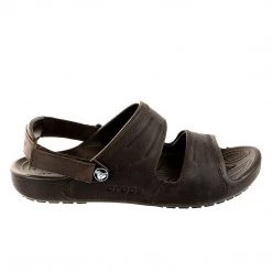 Crocs Yukon Two-Strap Sandal - Mahogony/Mahogony - Mens