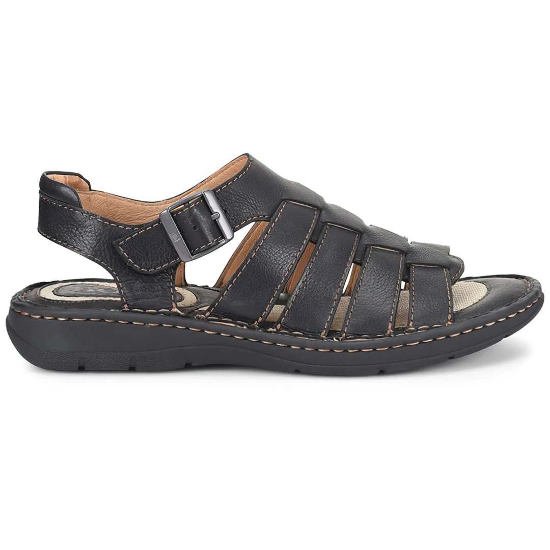 Born Men's WICHITA Sandals - Black 2 Born Men's WICHITA Sandals - Black