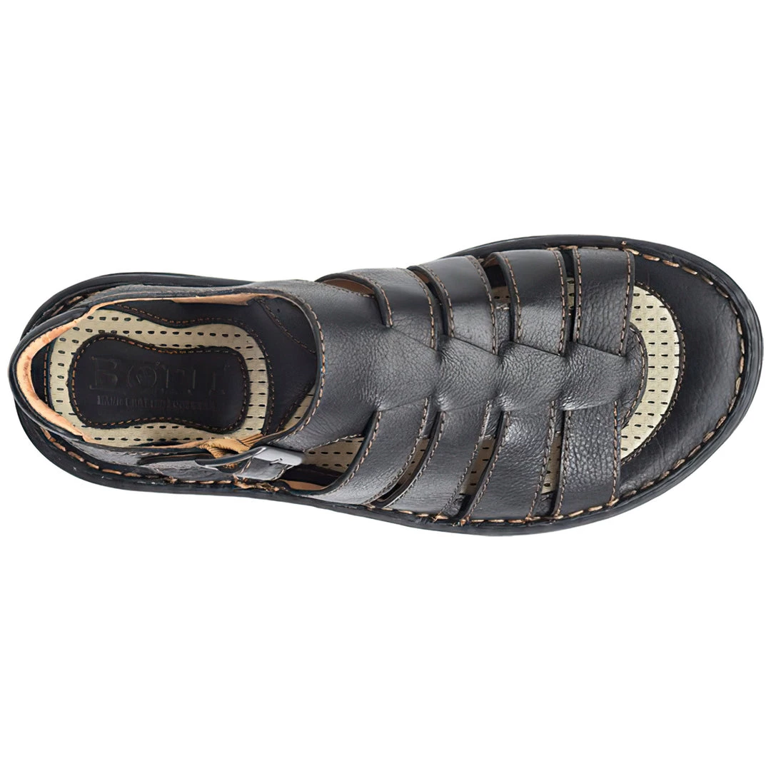 Born Men's WICHITA Sandals - Black 3 Born Men's WICHITA Sandals - Black