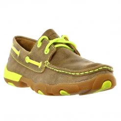 Womens Twisted X Bomber Yellow Driving Mocs - Women's