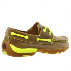 Womens Twisted X Bomber Yellow Driving Mocs - Women's