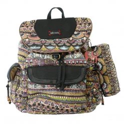 Sakroots Artist Circle Flap Backpack Backpacks