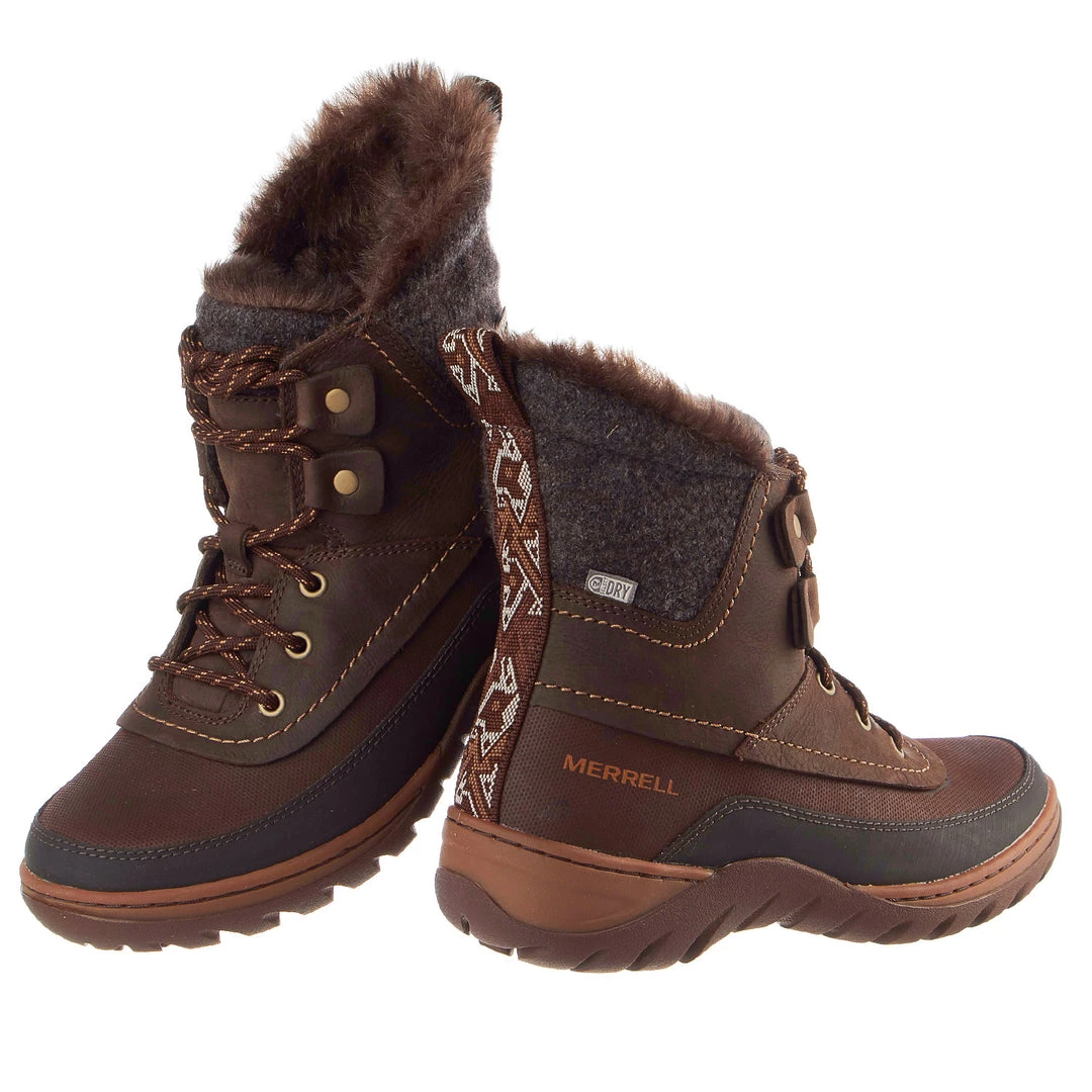 Merrell Sylva Mid Lace Wtpf-W Snow Boot -Women's 2 Merrell Sylva Mid Lace Wtpf-W Snow Boot -Women's