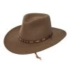 Shoplifestyle Hats STETSON SANTA FE CRUSHABLE WOOL FELT HAT