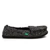 Sanuk Meltaway Slip On Loafer - Black - Womens
