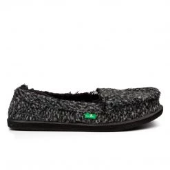 Sanuk Meltaway Slip On Loafer - Black - Womens