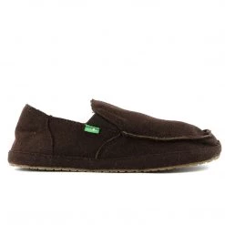 Sanuk Rounder Peacoat Slip On Loafer - Brown - Mens