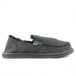 Sanuk Vagabond Chill Slip On Loafer - Black - Mens