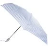 Totes Micro Fashion Micro AOC Umbrella - Miami Gingham