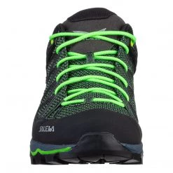 Mens SALEWA MOUNTAIN TRAINER LITE GORE-TEX MEN'S SHOES - Green Myrtle