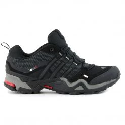Adidas Outdoor Terrex Fast X FM Hiking Shoe - Carbon/Black/Light Scarlet - Mens