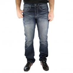 Buffalo By David Bitton King Basic Jeans - Stone Washed And Worn - Mens