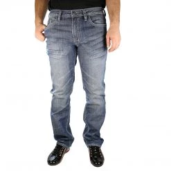 Buffalo By David Bitton Driven-X Jeans - Crinkled Damaged And Repaired - Mens