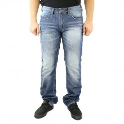 Buffalo By David Bitton Driven Basic Jeans - Damaged/Repaired And Painted - Mens