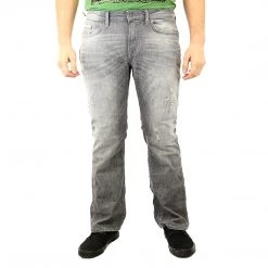 Buffalo King-X Straight Leg Jeans - Grey - Mens