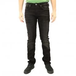 Buffalo Evan-X Slim Fit Jeans - Black - Mens