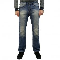 Buffalo Evan Slim Leg Jean - Washed Out And Dirty - Mens