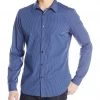 Calvin Klein Poplin Long Sleeve Woven Shirt - Knight Blue - Mens