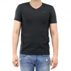 Calvin Klein Single Jersey Fashion Tee - Gunametal Com - Mens