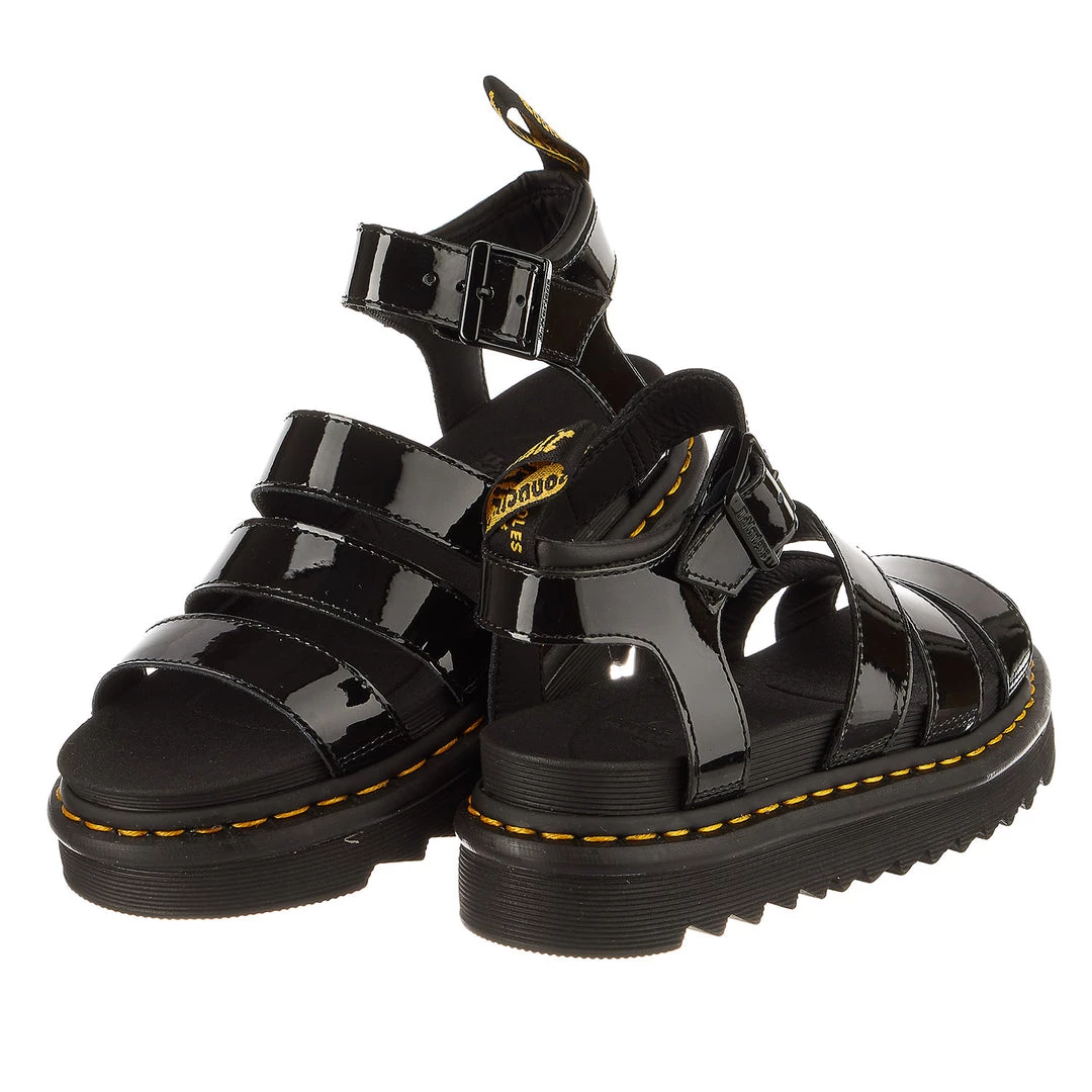 Womens Dr. Martens Women's Blaire Patent Leather Fisherman Sandal 1 Womens Dr. Martens Women's Blaire Patent Leather Fisherman Sandal