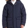Fjällräven Fjallraven Kyl Parka Winter Hooded Down Jacket - Dark Navy - Mens