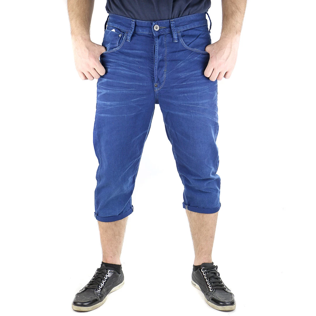 G-Star Type C 3/4 Denim Pants - Ball Pen Blue - Mens 1 G-Star Type C 3/4 Denim Pants - Ball Pen Blue - Mens