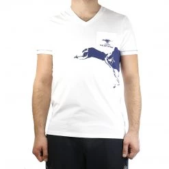 G-Star Cane V-neck SS Fashion Tee T-Shirt - Grey - Mens