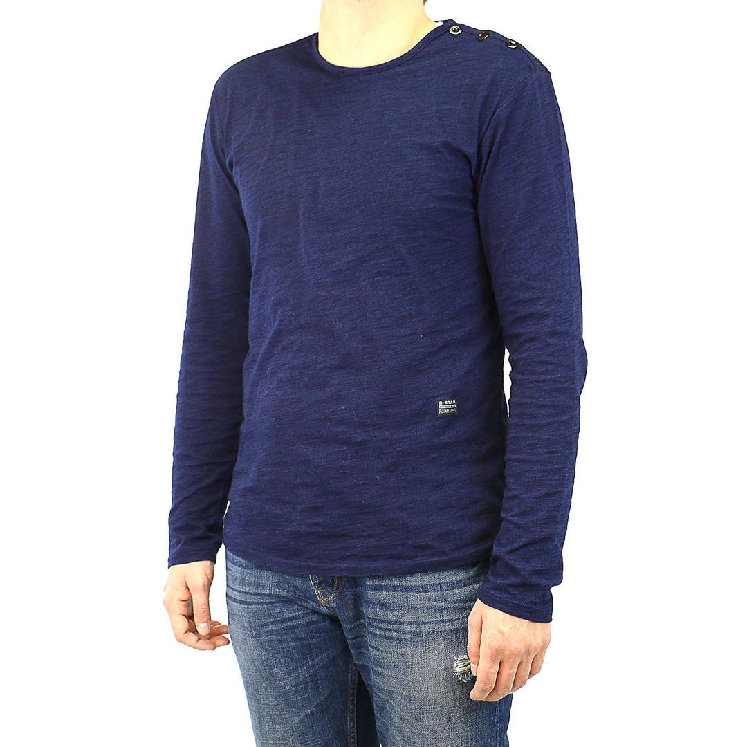 G-Star Omaros Long Sleeve T-Shirt Tee - Dark Aged - Mens 1 G-Star Omaros Long Sleeve T-Shirt Tee - Dark Aged - Mens