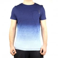 G-Star Galley Dipped Fashion Tee T-Shirt - Indigo - Mens