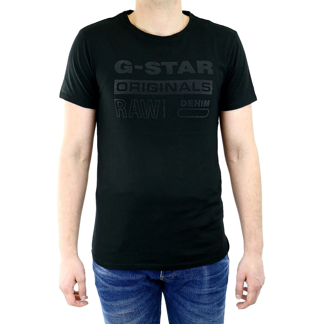 G-Star Wapro Long Crew Neck Short Sleeve T-Shirt Fashion Tee - White - Mens 3 G-Star Wapro Long Crew Neck Short Sleeve T-Shirt Fashion Tee - White - Mens