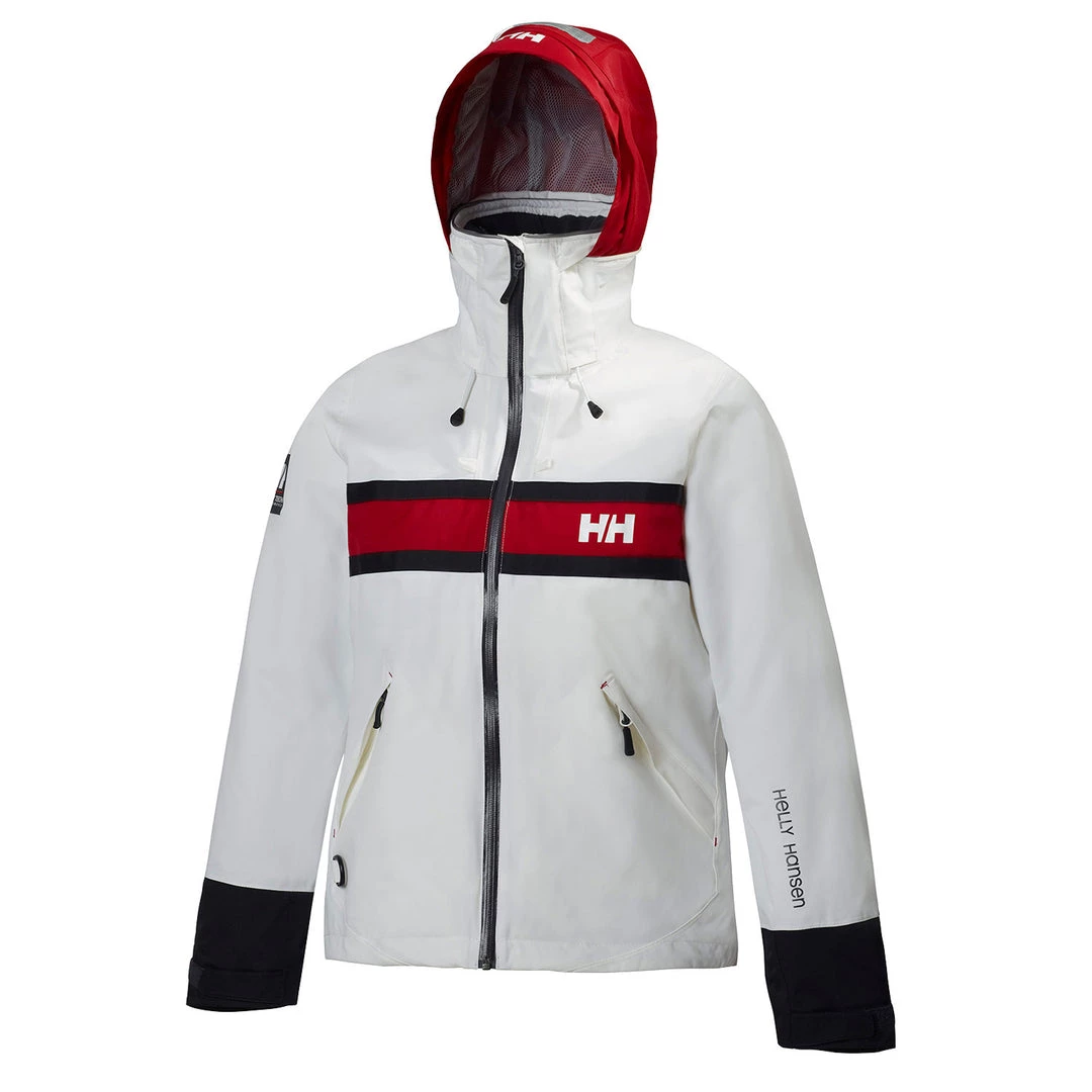 Helly Hansen Salt Windbreaker Waterproof Hooded Rain Jacket - Womens 1 Helly Hansen Salt Windbreaker Waterproof Hooded Rain Jacket - Womens