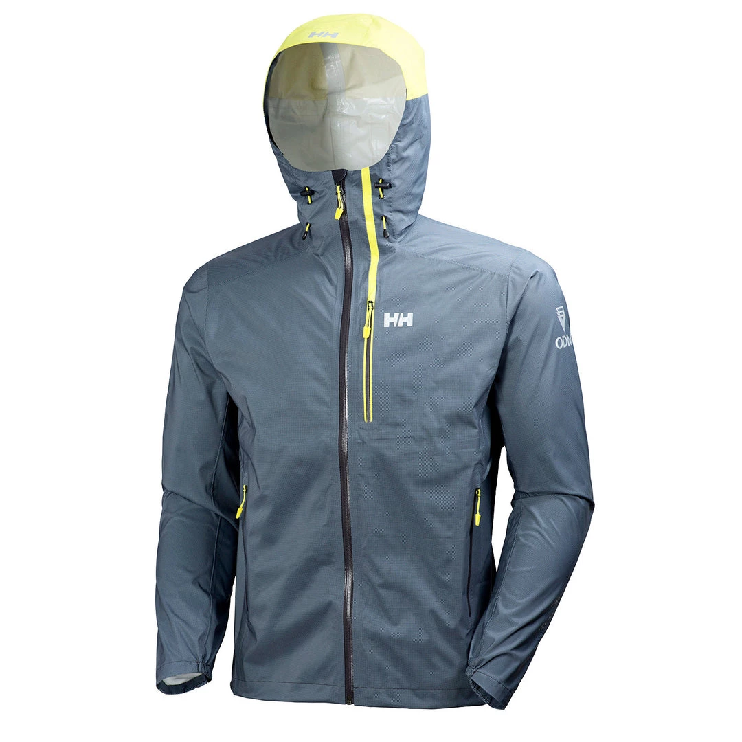 Helly Hansen Odin Moon Light Windbreaker Rain Hooded Jacket - Mens 1 Helly Hansen Odin Moon Light Windbreaker Rain Hooded Jacket - Mens