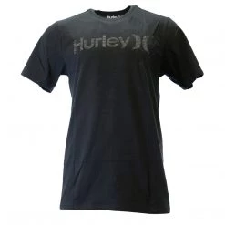 Mens Hurley One And Only Push Through T-Shirt - Men's