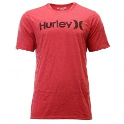 Mens Hurley One And Only Push Through T-Shirt - Men's