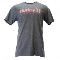 Mens Hurley One And Only Push Through T-Shirt - Men's