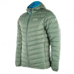 Mens Mountain Hardwear Micro Ratio Hooded Down Jacket - Men's