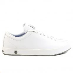 K-Swiss The Classic Lite P Fashion Sneaker - Pewter Gray/Bone/Rose Smoke - Mens