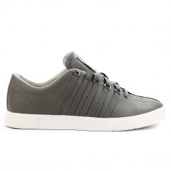 K-Swiss The Classic Lite P Fashion Sneaker - Pewter Gray/Bone/Rose Smoke - Mens