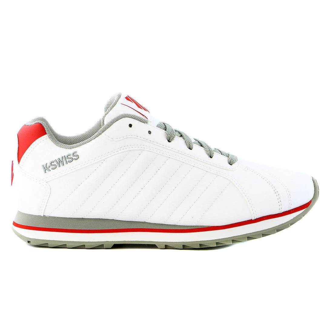 K-Swiss Verstad III Sneaker - White/Navy/Red - Mens 2 K-Swiss Verstad III Sneaker - White/Navy/Red - Mens